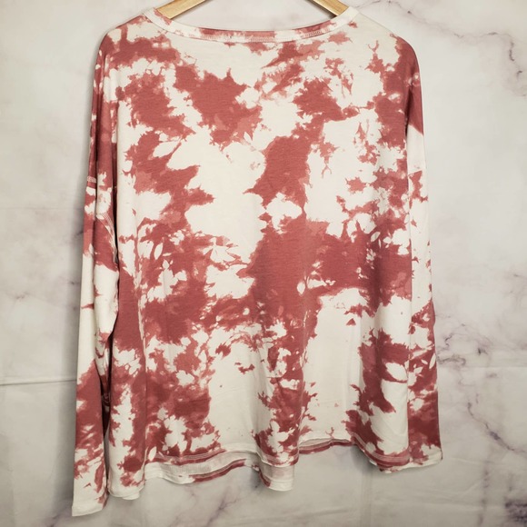 FRED DAVID tie dyed pullover sweater 2X - Picture 6 of 10